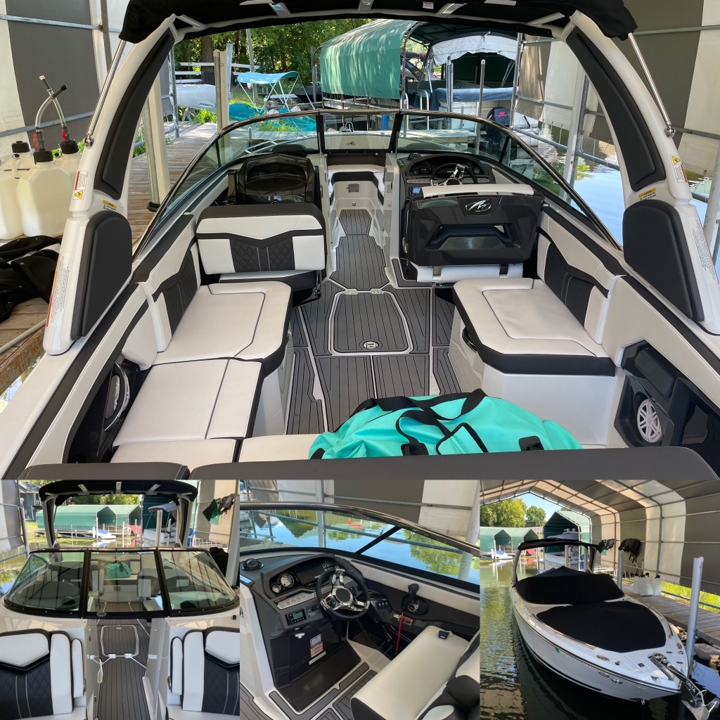 Spotless boat interior and sink area